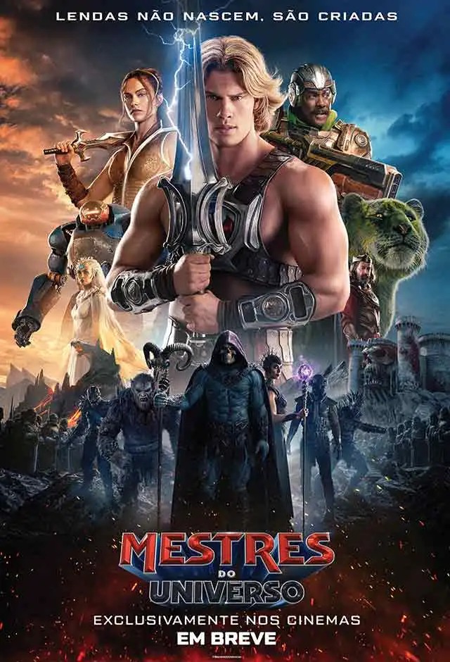 Cartaz filme Mestres Do Universo
