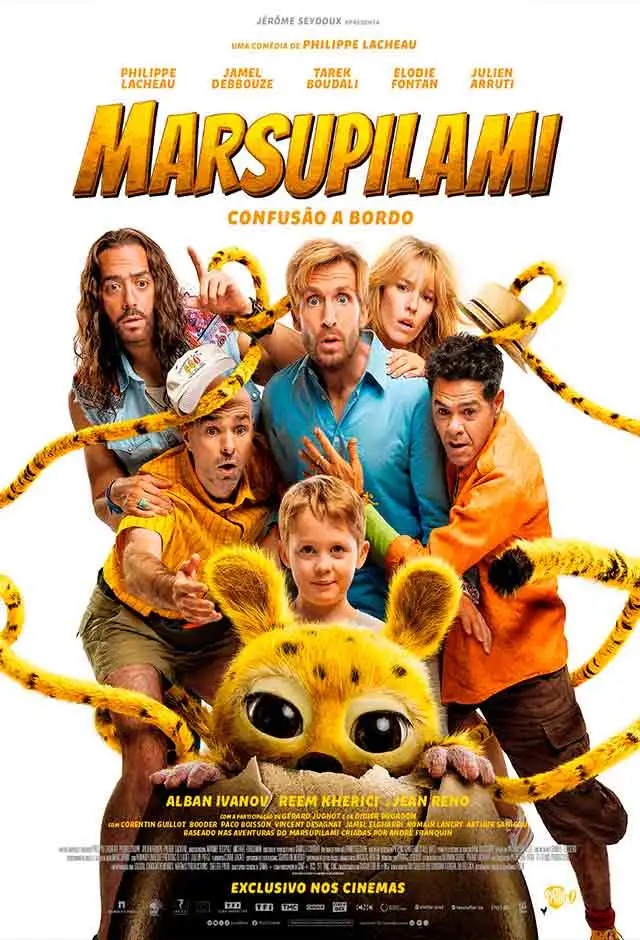 Cartaz filme Marsupilami: Confusão A Bordo