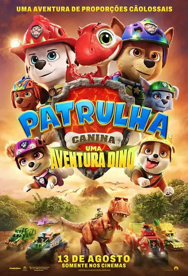 Cartaz filme Patrulha Canina: Uma Aventura Dino