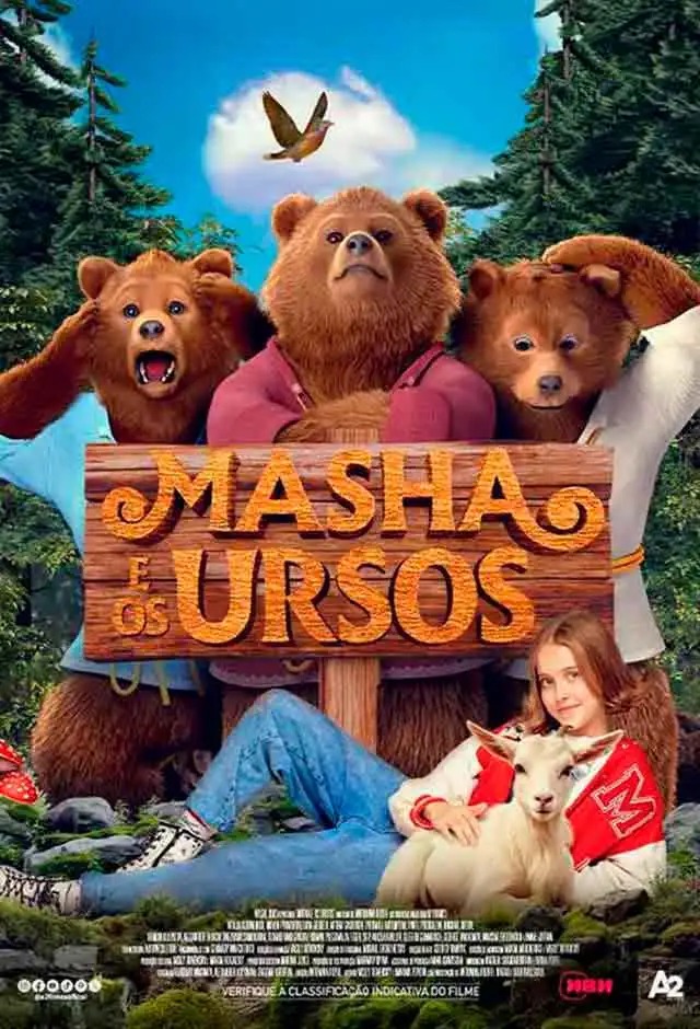 Cartaz filme Masha E Os Ursos