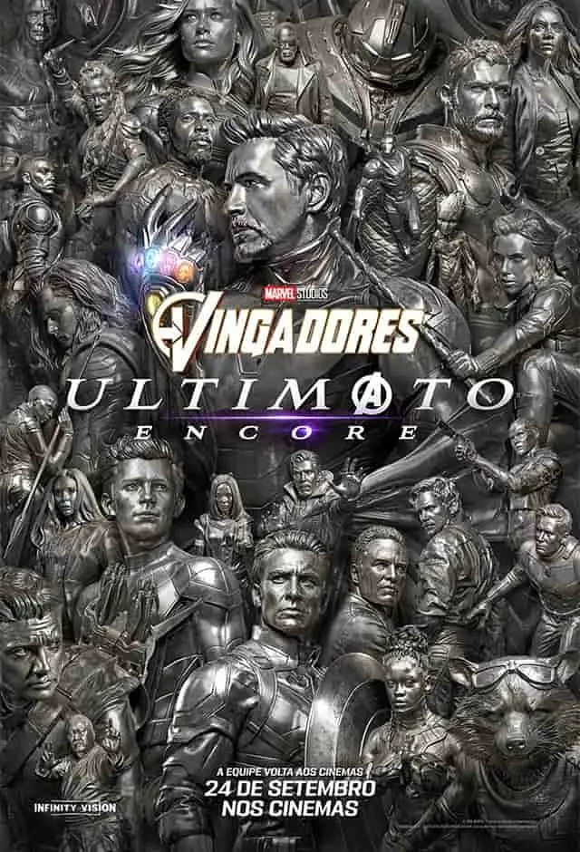Cartaz filme Vingadores: Ultimato Encore (Relançamento)
