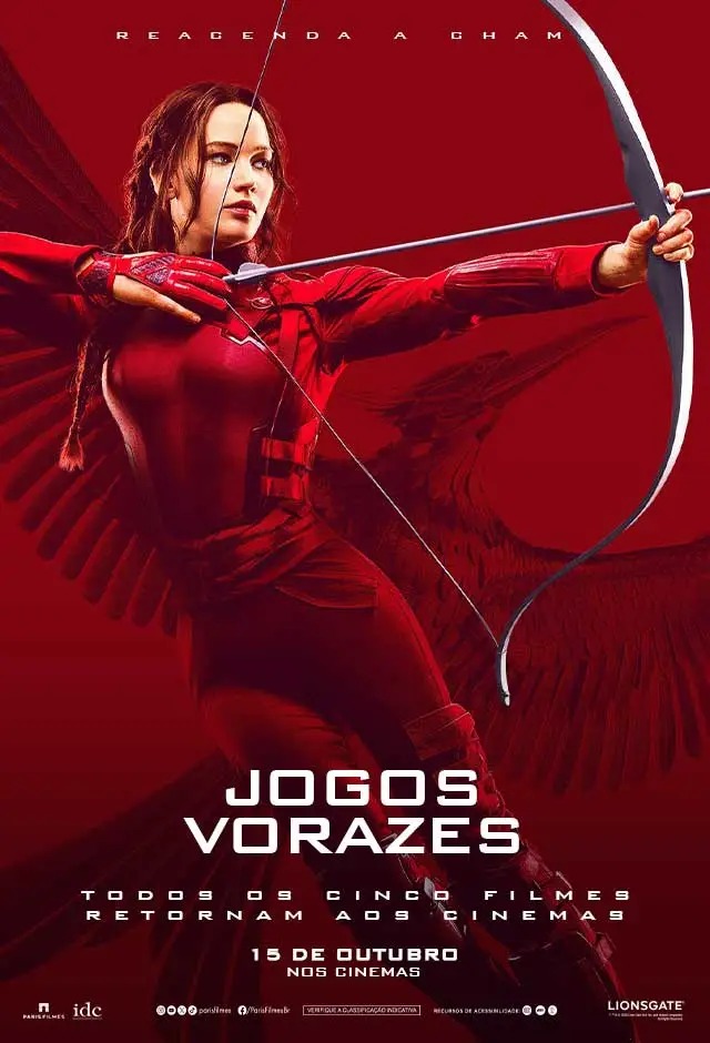 Cartaz filme Jogos Vorazes: A Esperança - O Final (Relançamento)