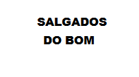 Logo SALGADOS DO BOM