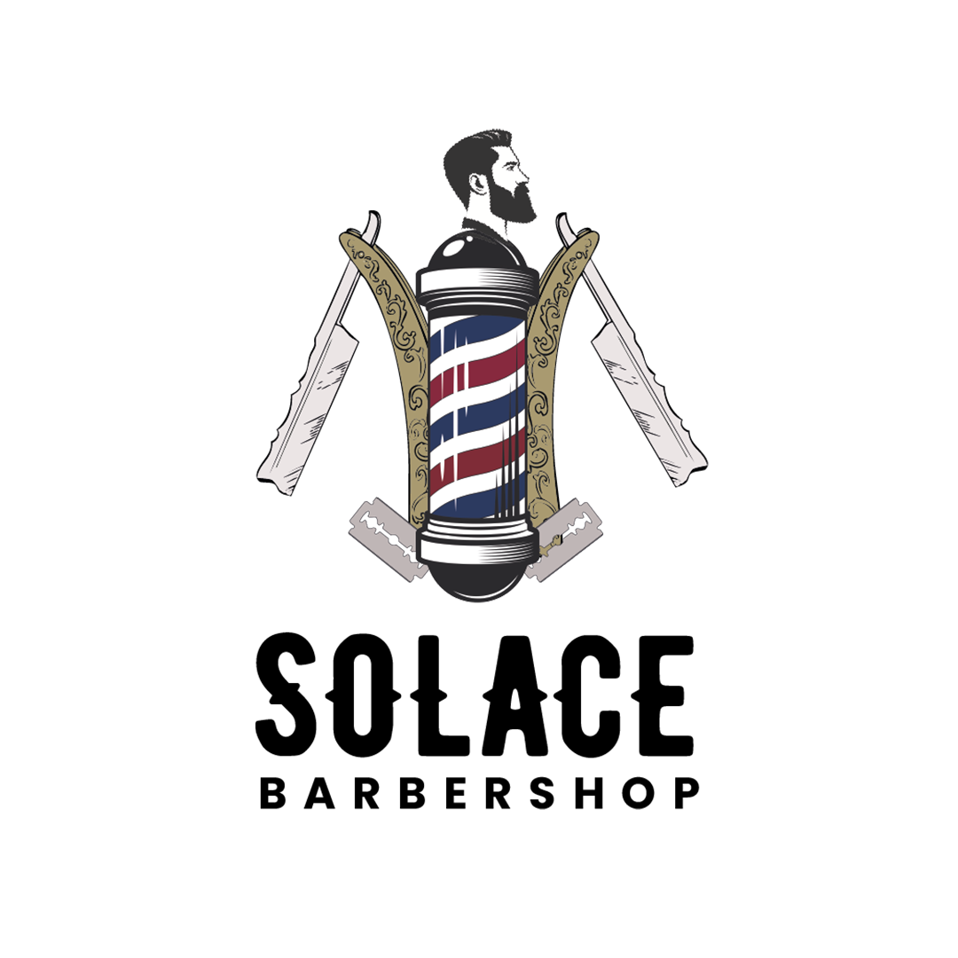 Logo Solace Barbershop