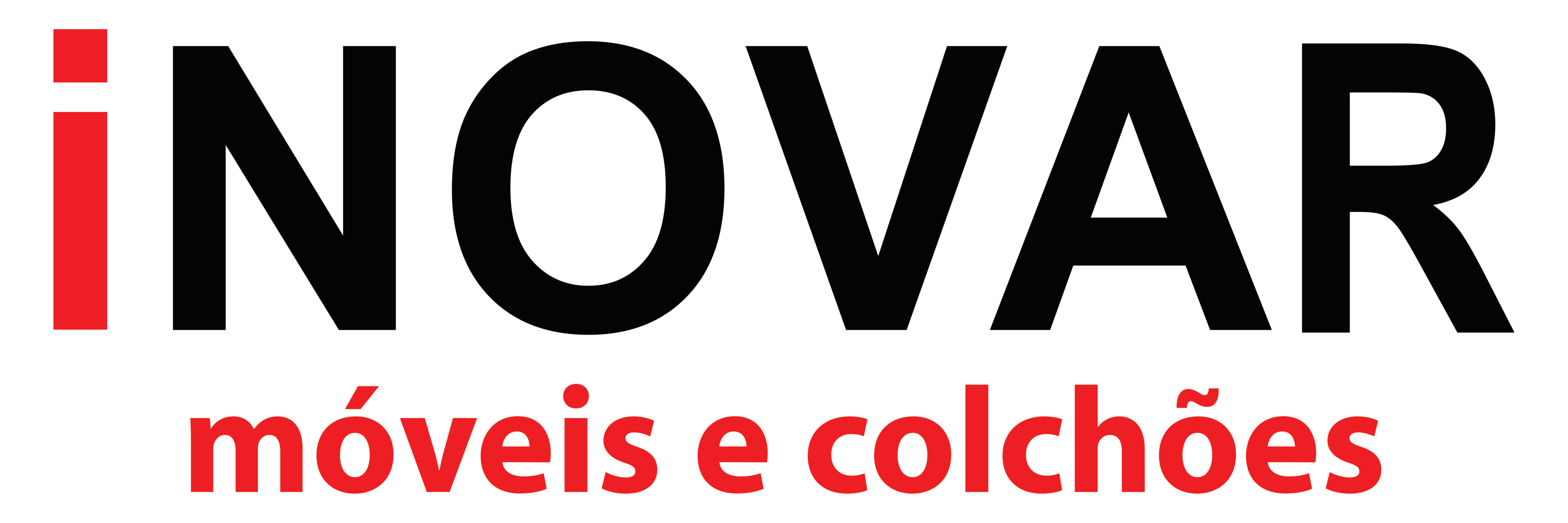 Logo Inovar móveis e colchões