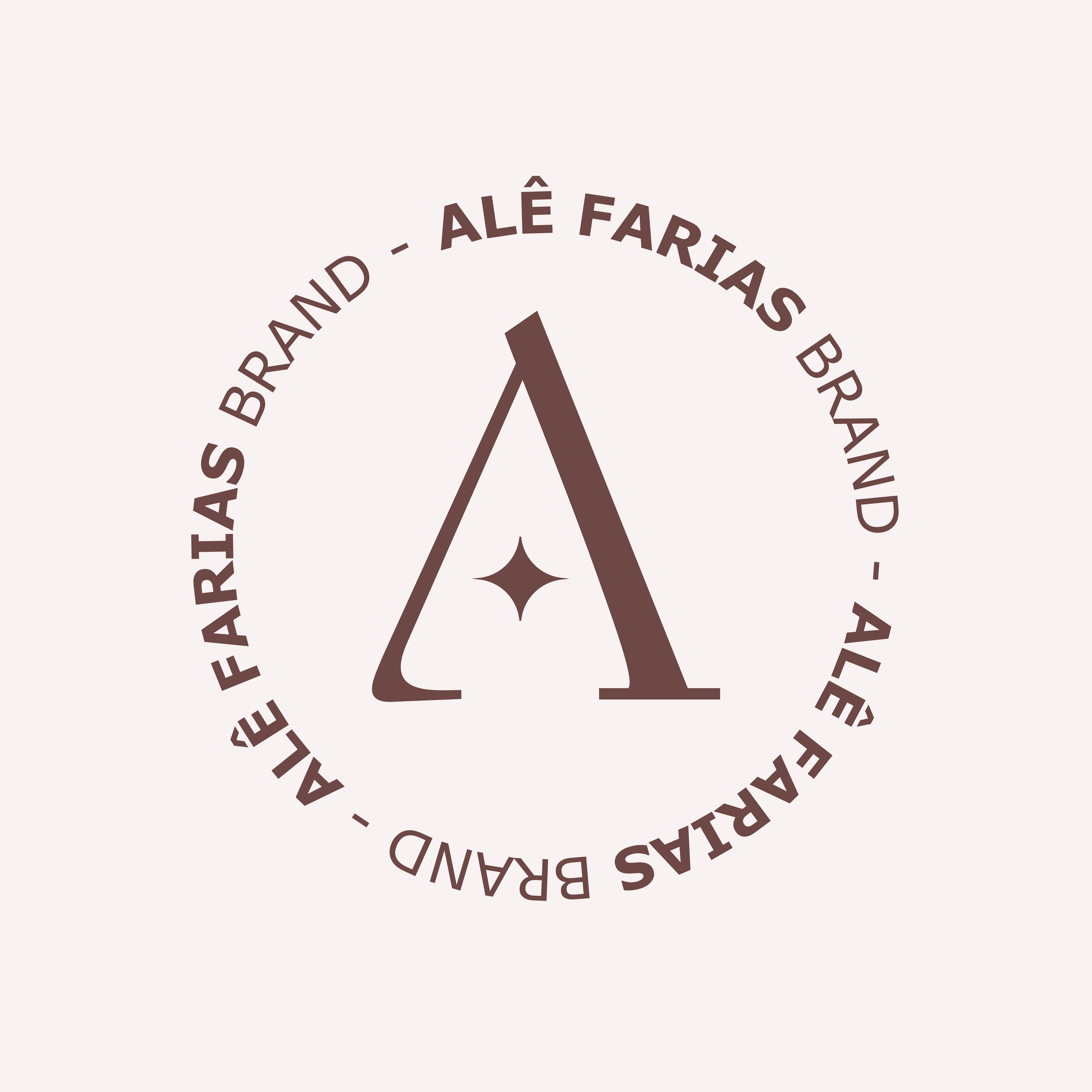 Logo Alê Farias Brand