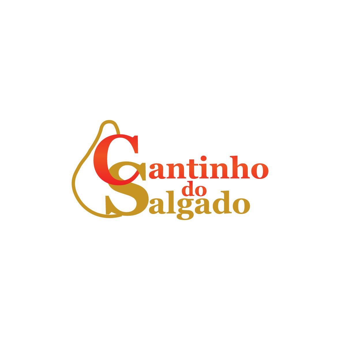 Logo Cantinho do salgado