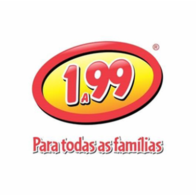 Logo Lojas 1 a 99 União
