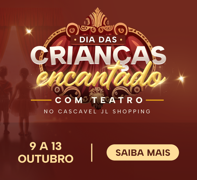 Dia das Crianças Encantado com Teatro no Cascavel JL Shopping