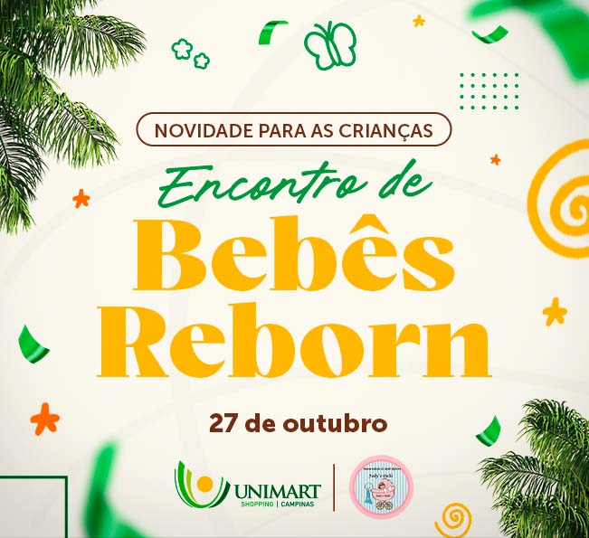 Novidade para as crianças: programação tem Encontro de Bebês Reborn