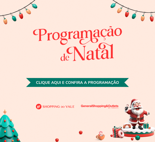 Programação de Natal Shopping do Vale