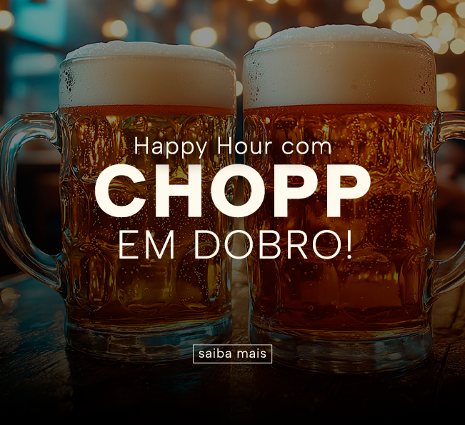 O Happy Hour perfeito te espera no Cascavel JL Shopping!