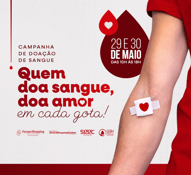 Uma campanha especial chega ao Sula: de Doação de Sangue.
