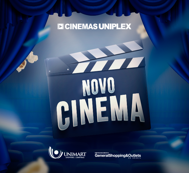 O cinema do Unimart agora é Uniplex e está um verdadeiro espetáculo.