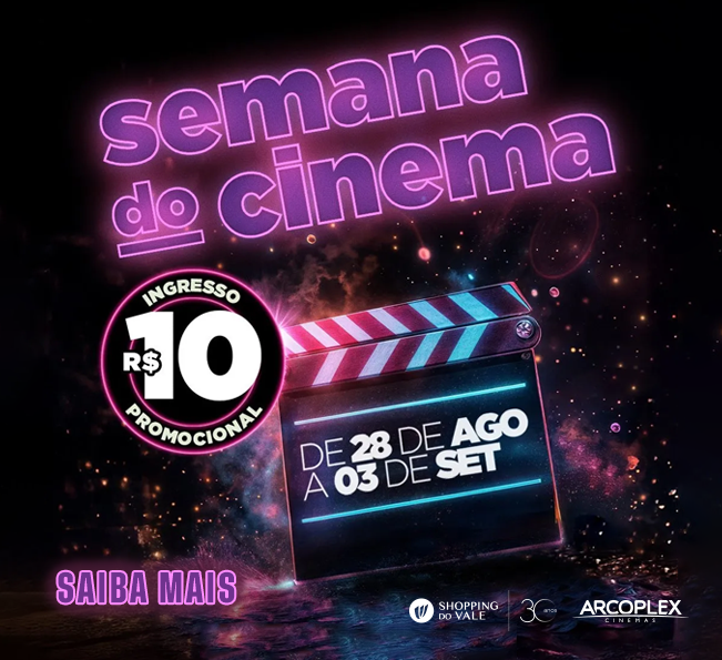 Semana do Cinema - Shopping do Vale