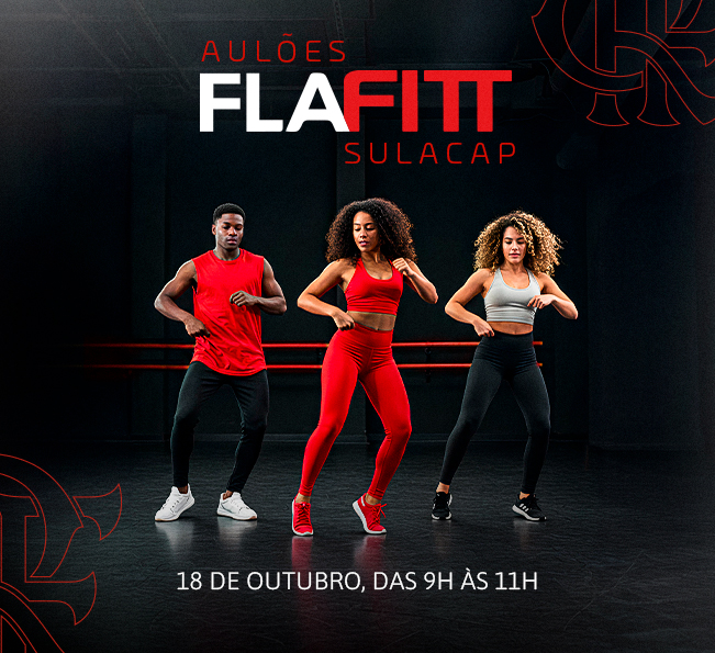 Aulões FlaFitt no Sulacap: shopping traz atividades para incentivar público