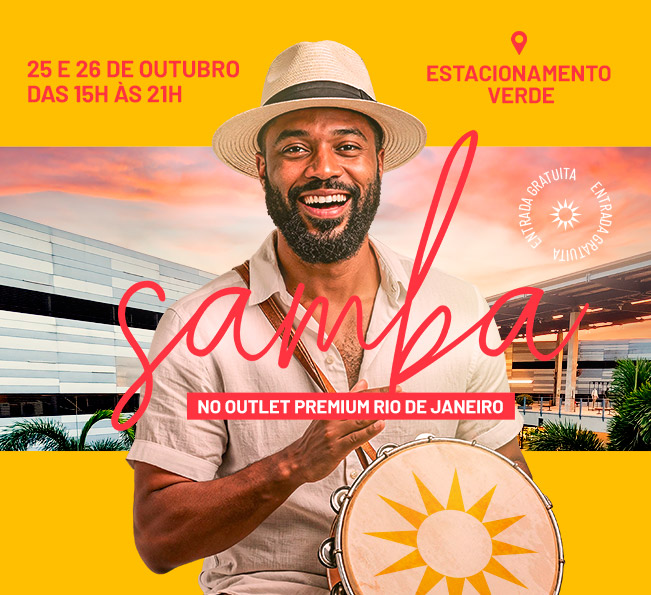 CELEBRE OS 10 ANOS DO ÚNICO OUTLET DO RIO