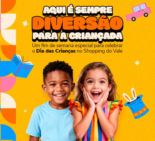 Aqui é Sempre Diversão: confira a nossa programação especial de Dia das Crianças