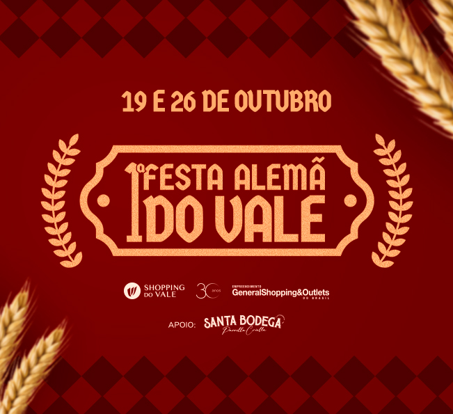 1ª Festa Alemã do Vale está chegando com música, sabores e diversão