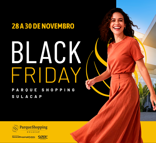 Black Friday Parque Shopping Sulacap: três dias de muitas ofertas