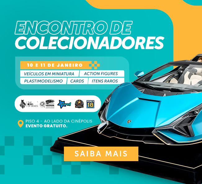 Encontro de Colecionadores no Parque Shopping Maia