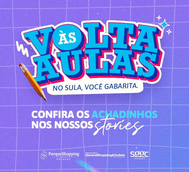 Tudo que você precisa, te espera aqui no shopping.