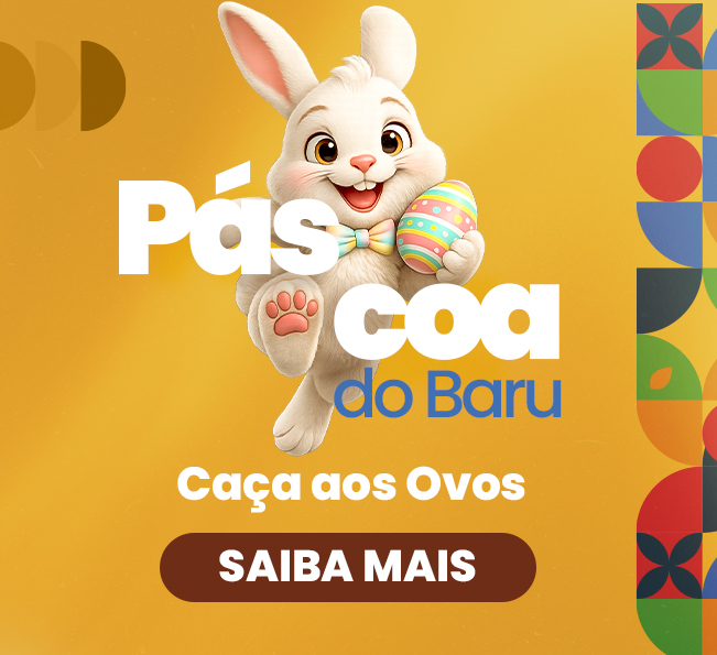 Caça aos Ovos de Páscoa no Parque Shopping Barueri