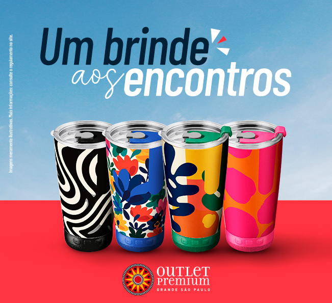 Comece sua coleção de copos exclusivos e brinde aos encontros com a gente.