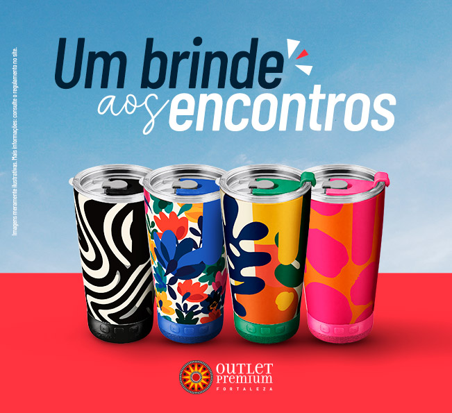 Comece sua coleção de copos exclusivos e brinde aos encontros com a gente.