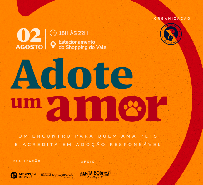 ADOTE UM AMOR - FEIRA DE ADOÇÃO PET