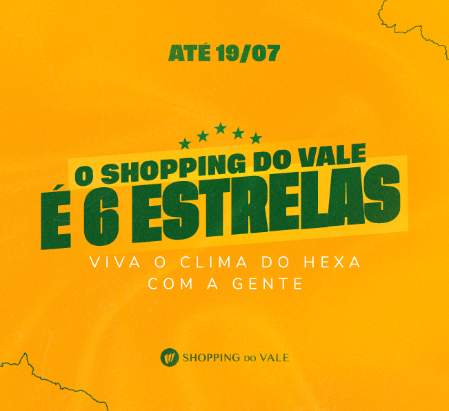 Seu álbum completo e você no clima do Hexa com o Shopping do Vale