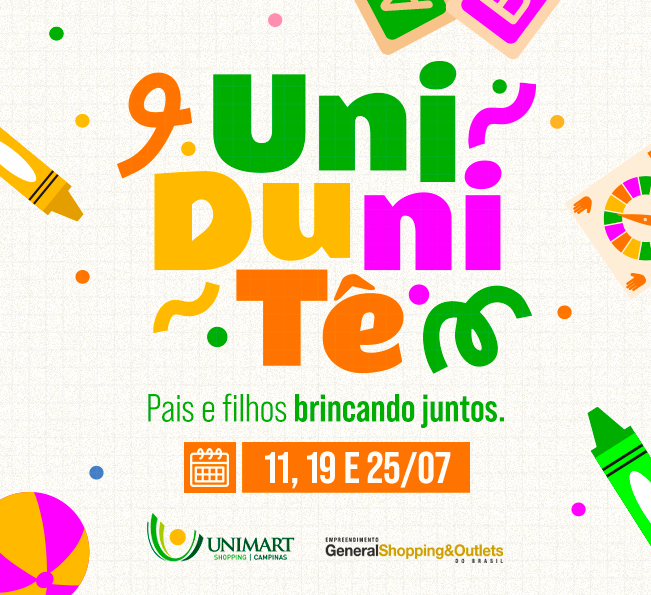 FÉRIAS DIVERTIDAS NO UNIMART SHOPPING