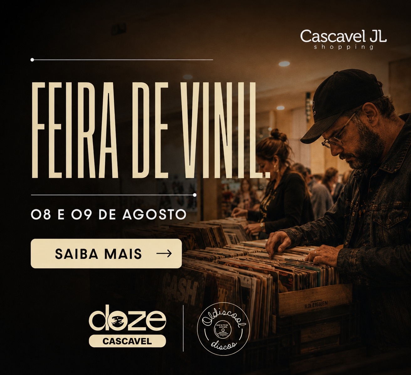 Feira de Vinil No Cascavel JL Shopping