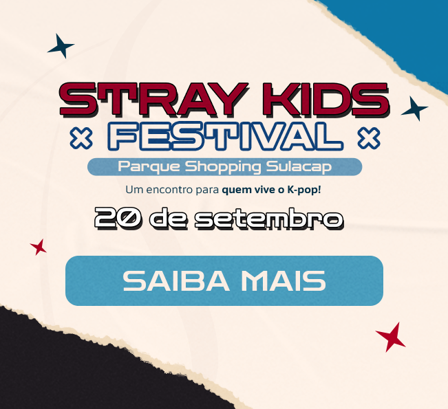 Stray Kids Festival chega ao Parque Shopping Sulacap