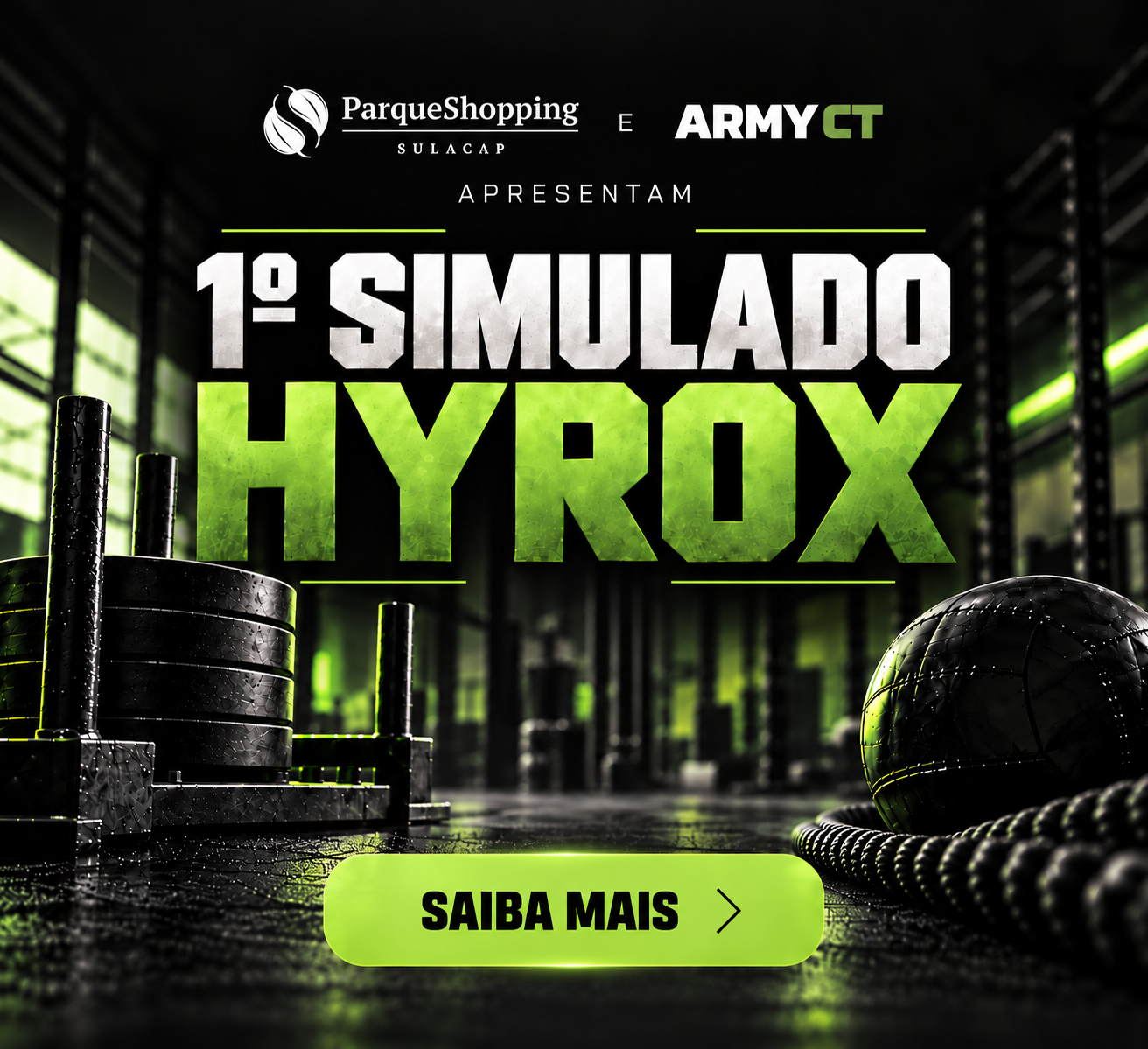 1º SIMULADO HYROX NO SULA COM ARMY CT