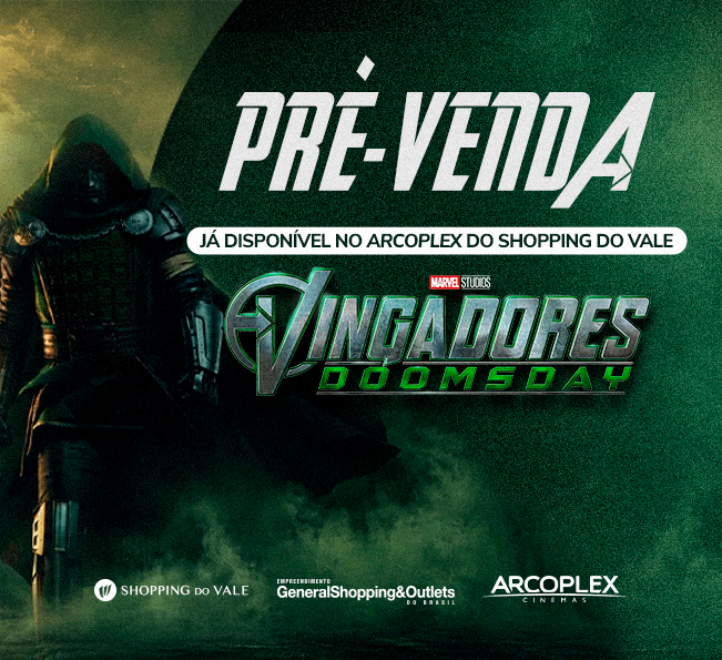 ATENÇÃO, VINGADORES. PRÉ-VENDA DE 