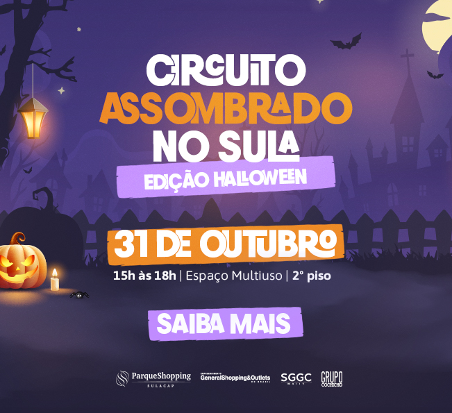 Circuito Assombrado traz uma aventura especial de Halloween para o Sula