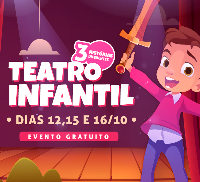 Dia das Crianças: Shopping Bonsucesso promove teatro infantil