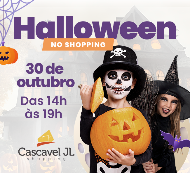 Halloween 2022: curta no Cascavel JL Shopping!