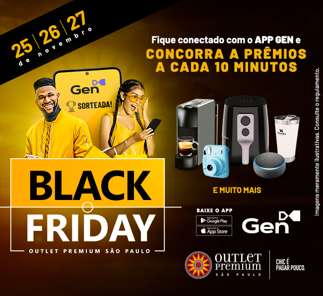 Black Friday Outlet Premium São Paulo: viva a emoção de ser campeão!