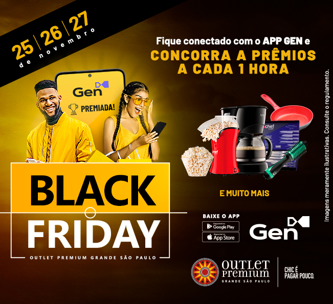 Black Friday Outlet Premium Grande São Paulo: os melhores descontos em campo
