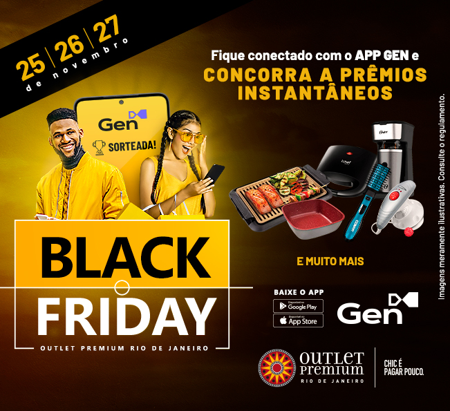 Black Friday Outlet Premium Rio de Janeiro: viva a emoção de ser campeão