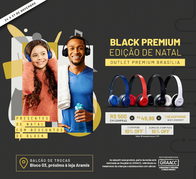 Black Premium Edição de Natal: Deixe seu estilo tocar mais alto!