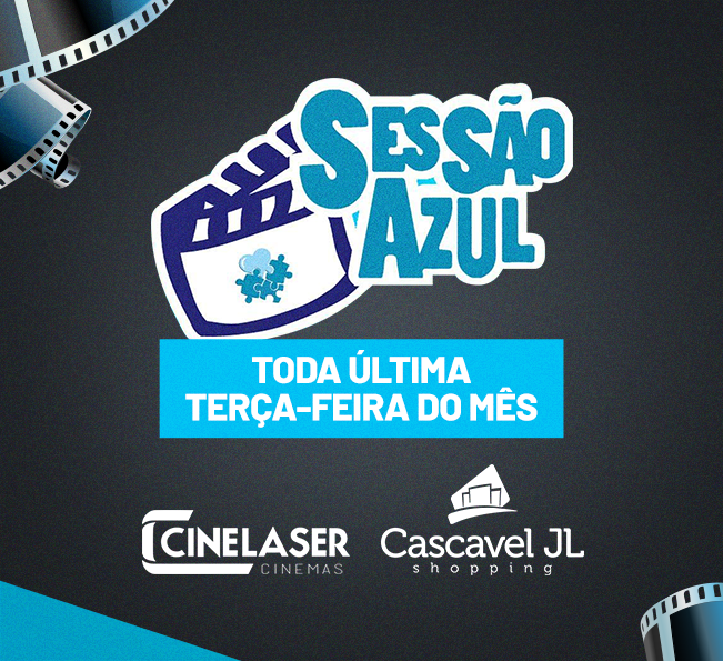 Cinelaser de Cascavel (PR) promove Sessão Azul