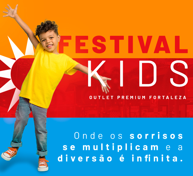 Festival Kids: diversão ilimitada para toda família.