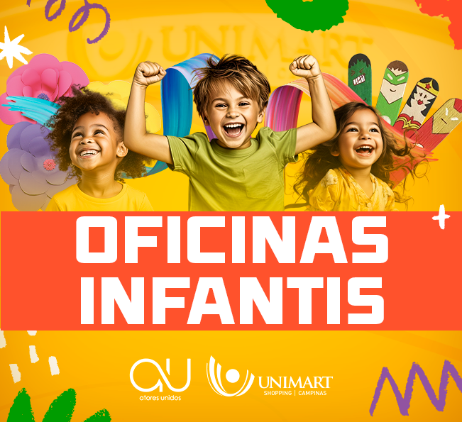 Unimart Shopping tem oficinas infantis neste sábado (2)