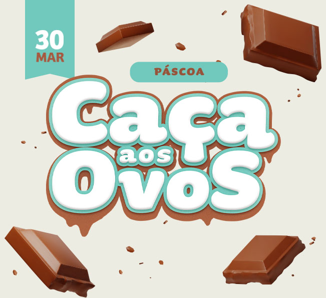 Páscoa Shopping Bonsucesso tem Caça aos Ovos
