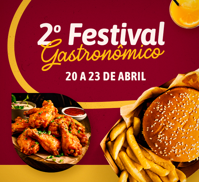 2ª edição: Festival Gastronômico tem novas datas