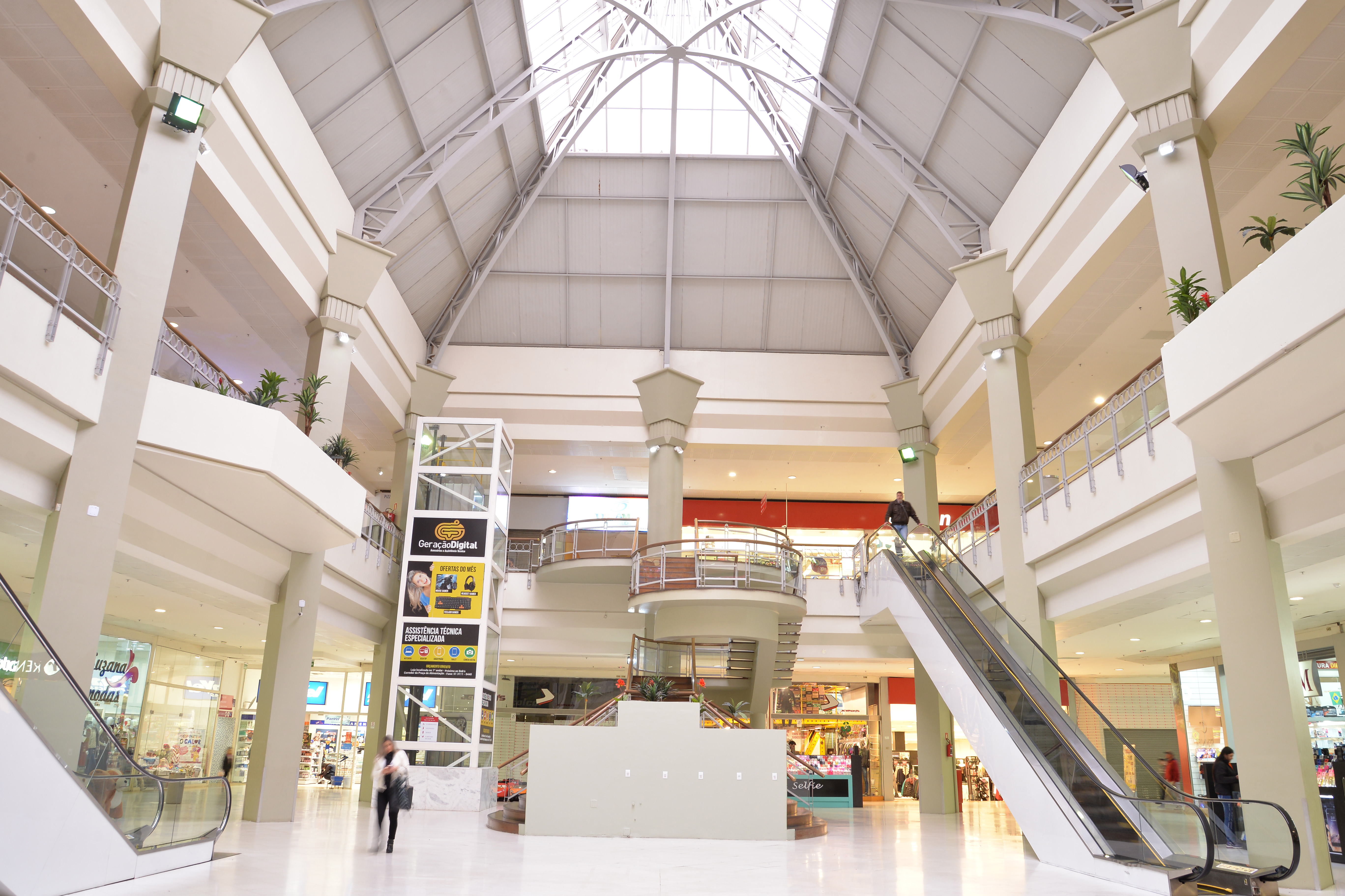 Foto de lojas do shopping