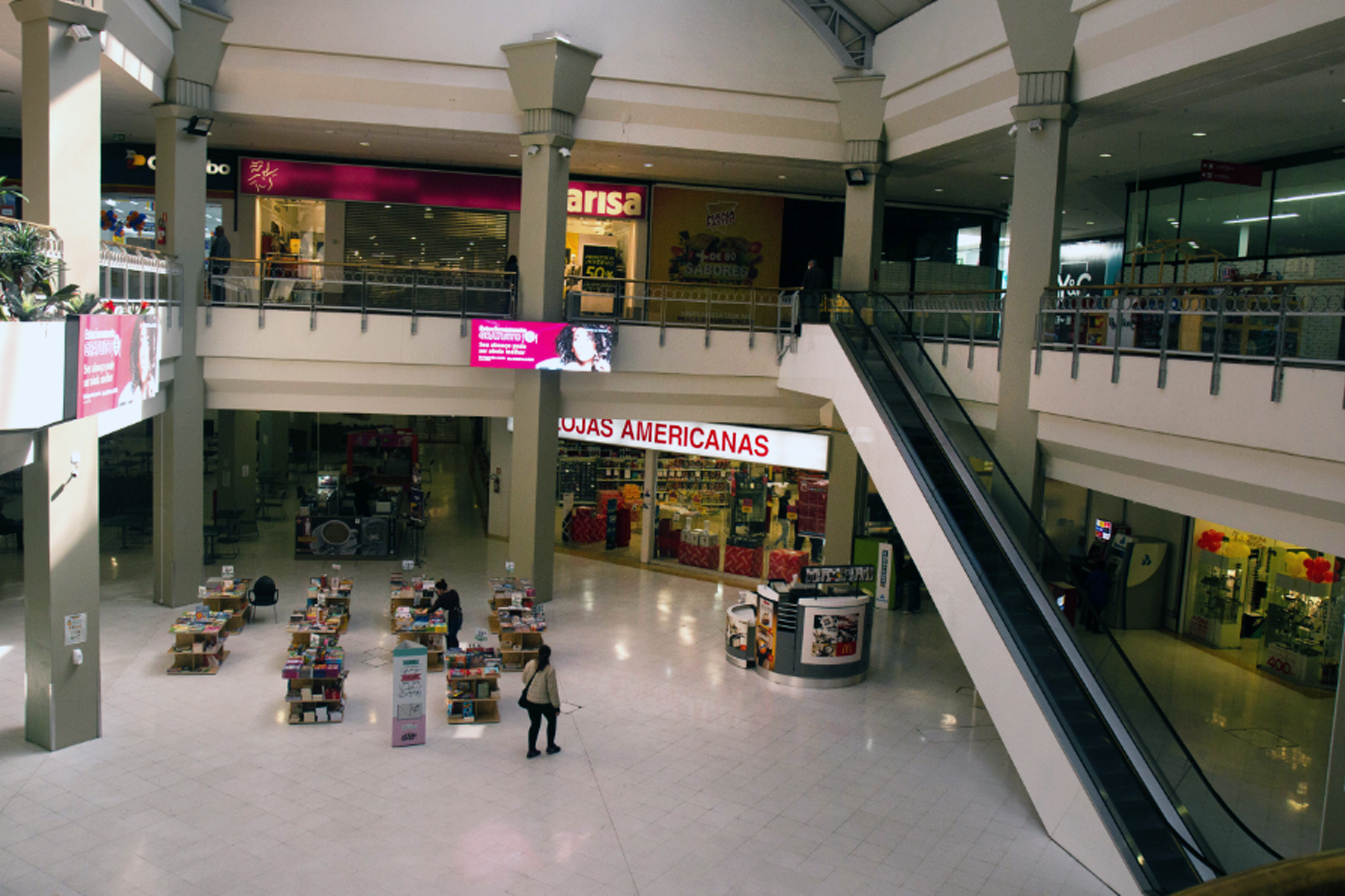 Foto de lojas do shopping